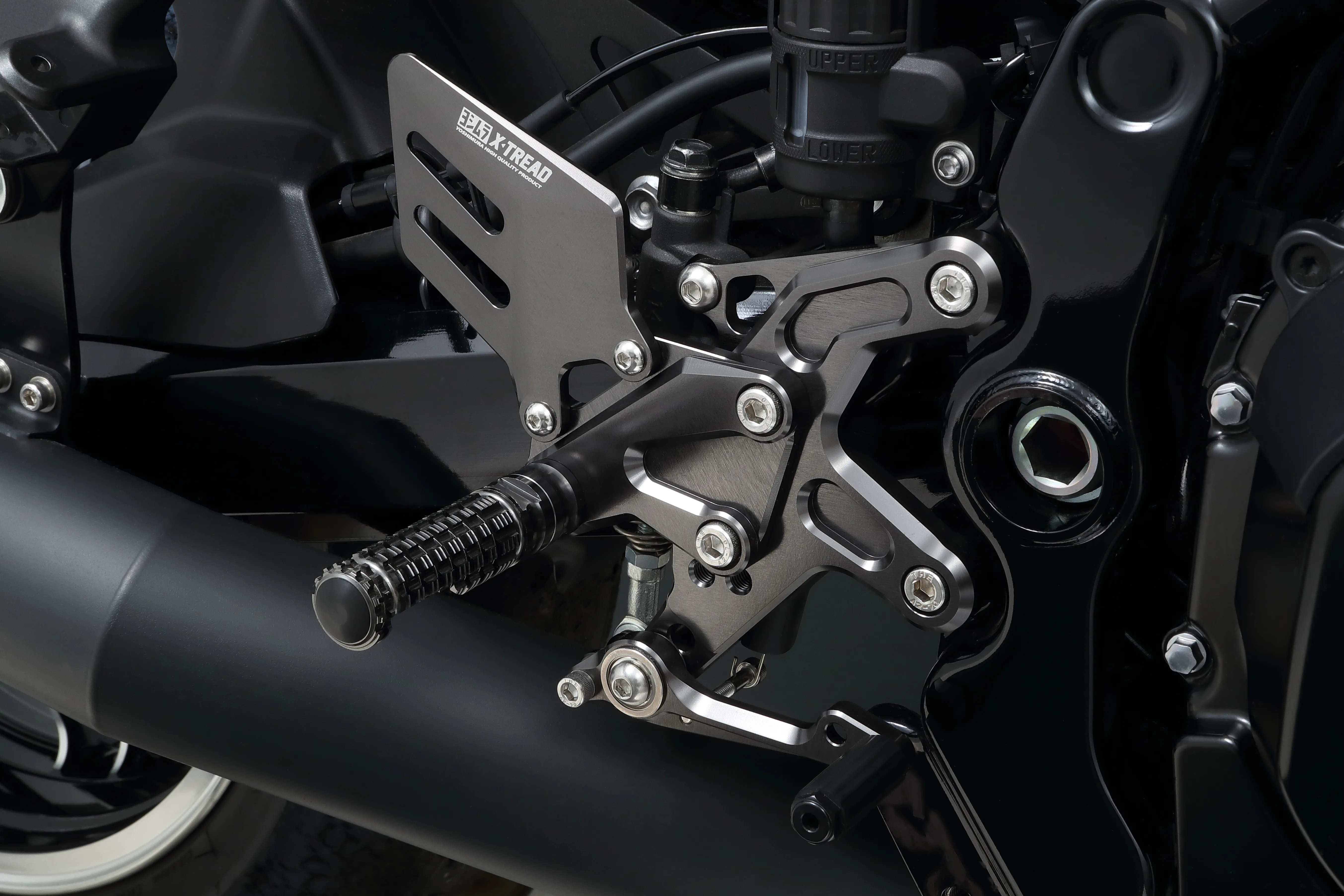 YOSHIMURA REAR SETS X-TREAD | Yoshimura Japan