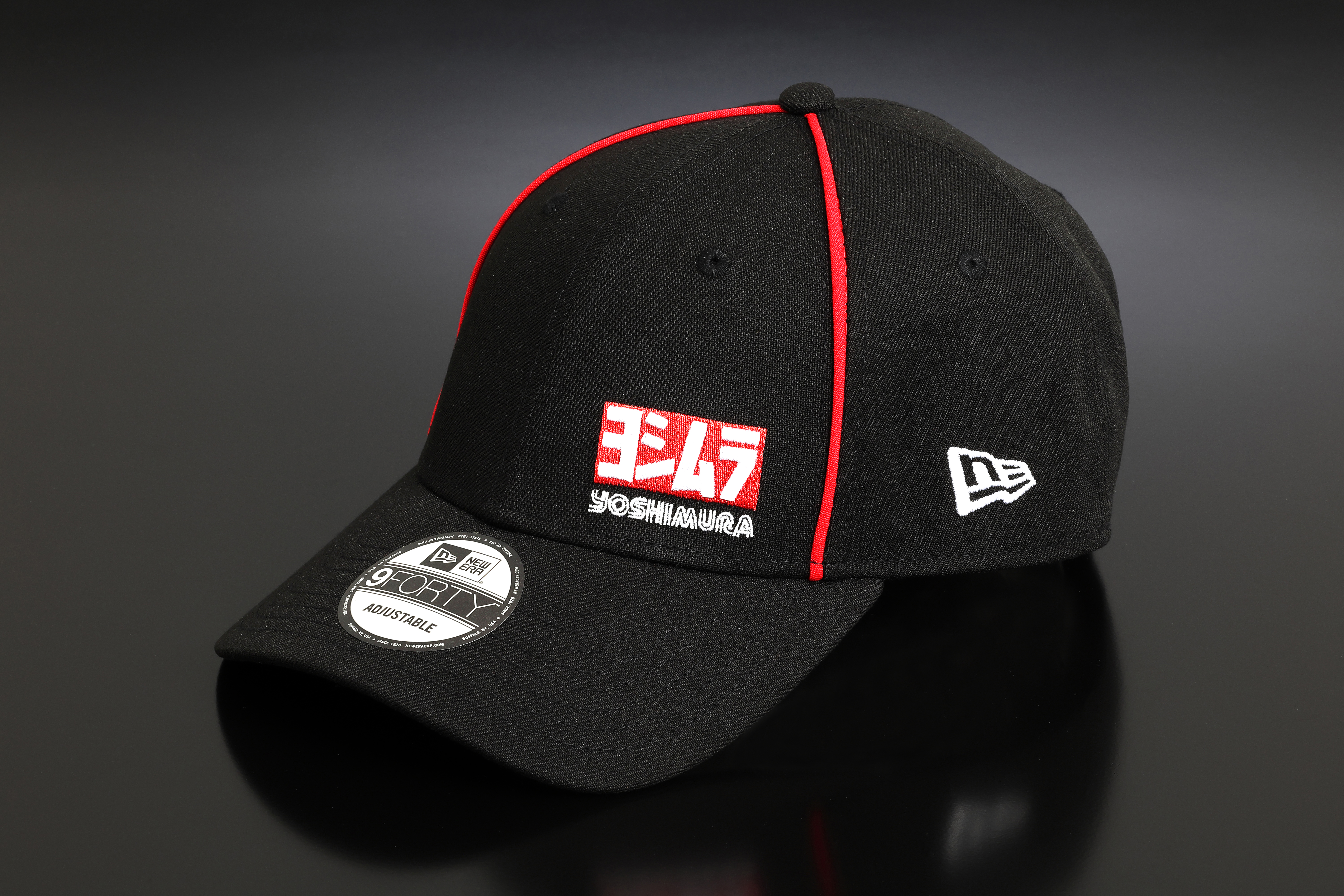 ヨシムラ NEW ERA CAP (9FORTY ブラック/レッド) | ヨシムラジャパン