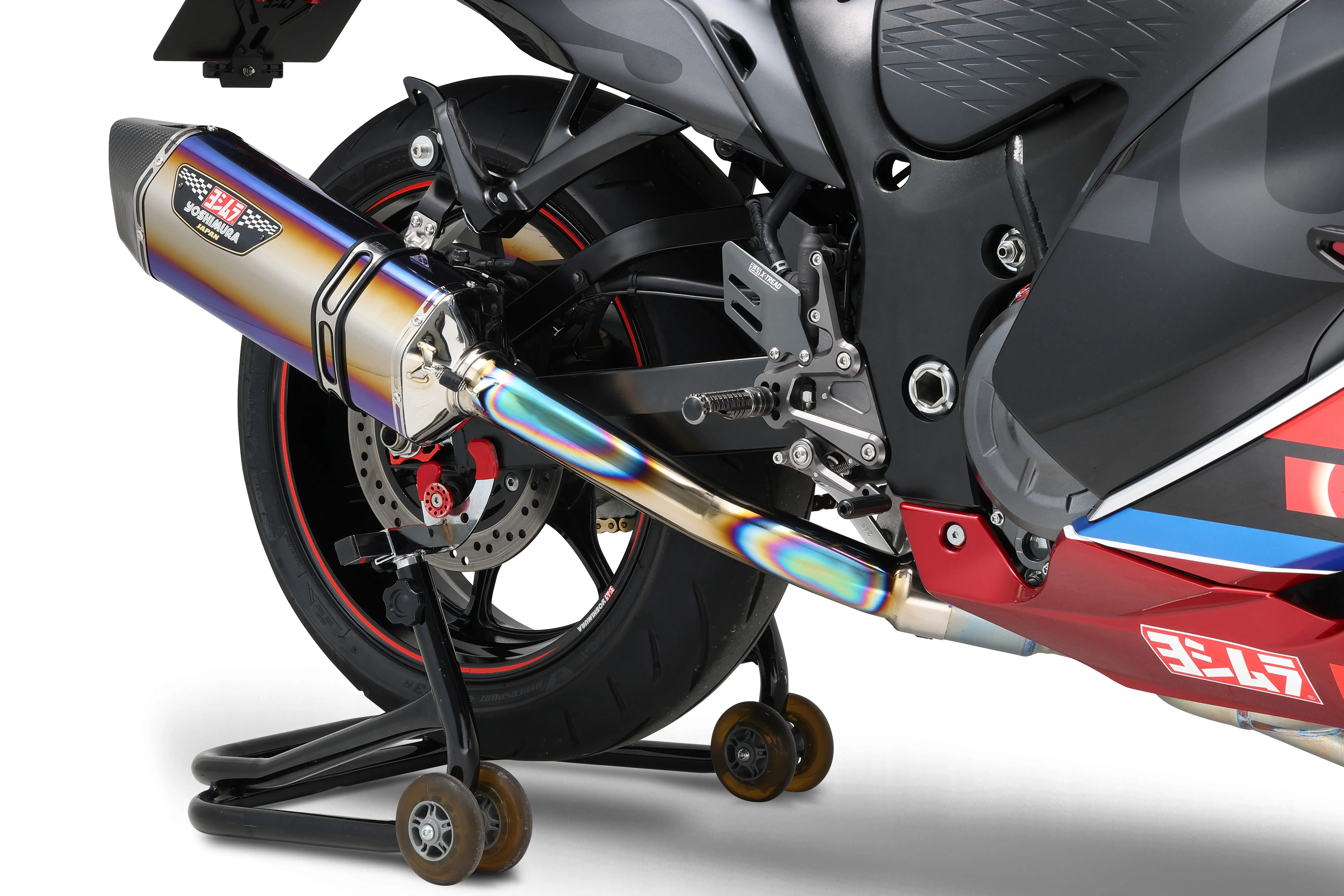 フルエキゾーストHEPTA FORCE チタンサイクロン 2本出し 政府認証 