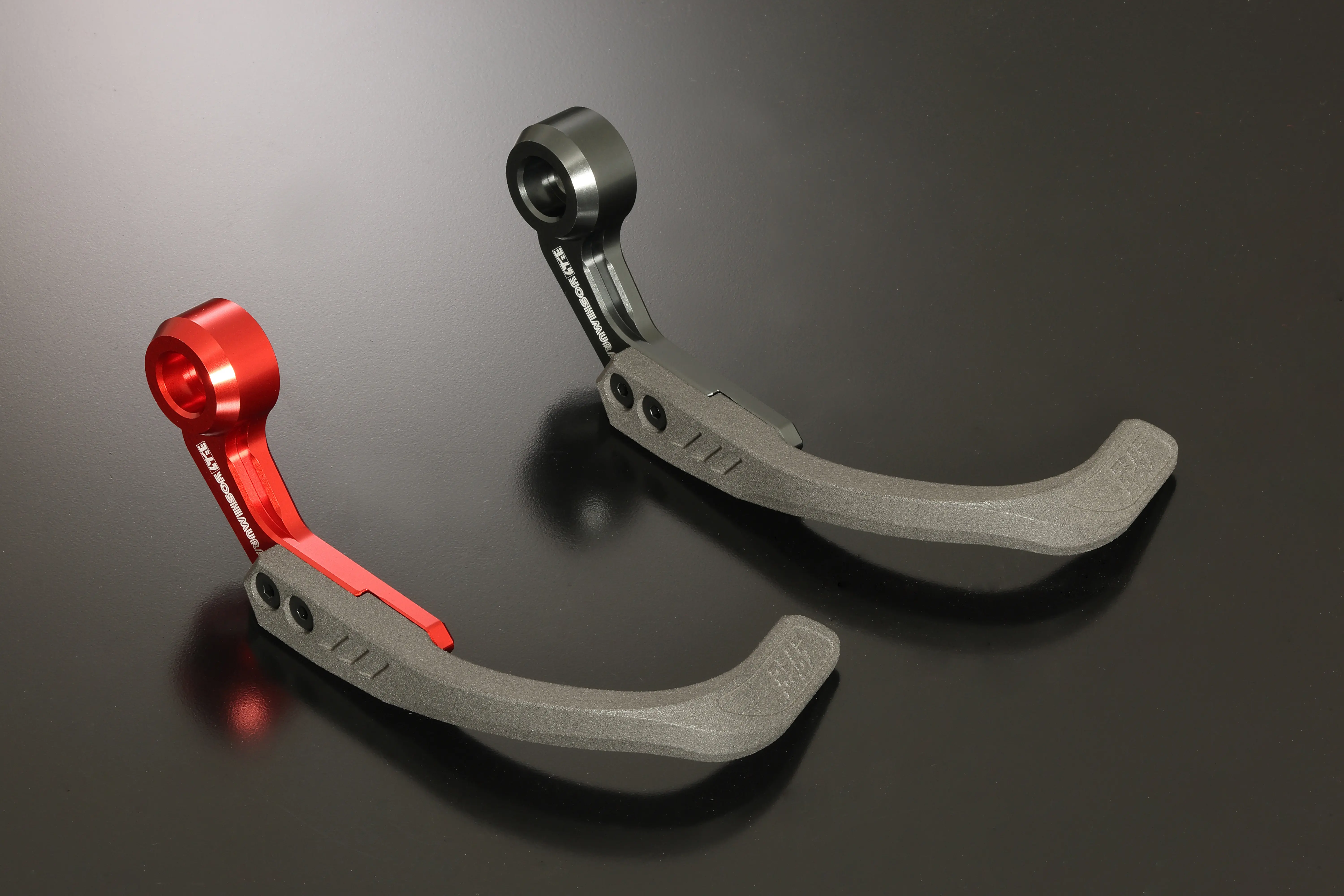 アグラス レバーガード BLK／GNM／BLK NINJA H2 15- ／ZX-10R 16 (アグラス 301-496-BKGMB) アグラス レバーガード RED／GNM／BLK NINJA H2 15- ／ZX-10R 16