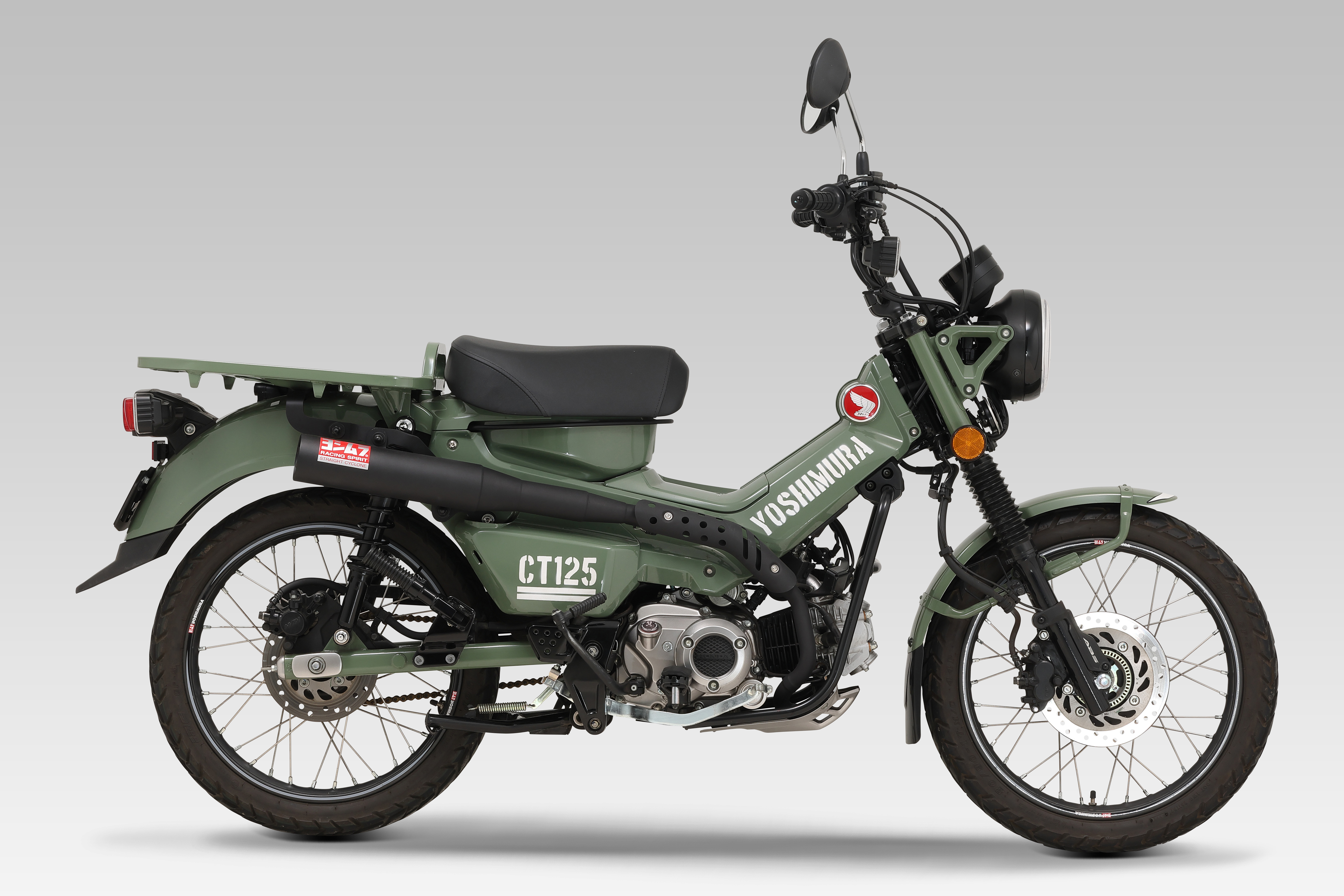 CT125 機械曲 ハンターカブ ヨシムラ GP-MAGNUMサイクロン JA55 中古 
