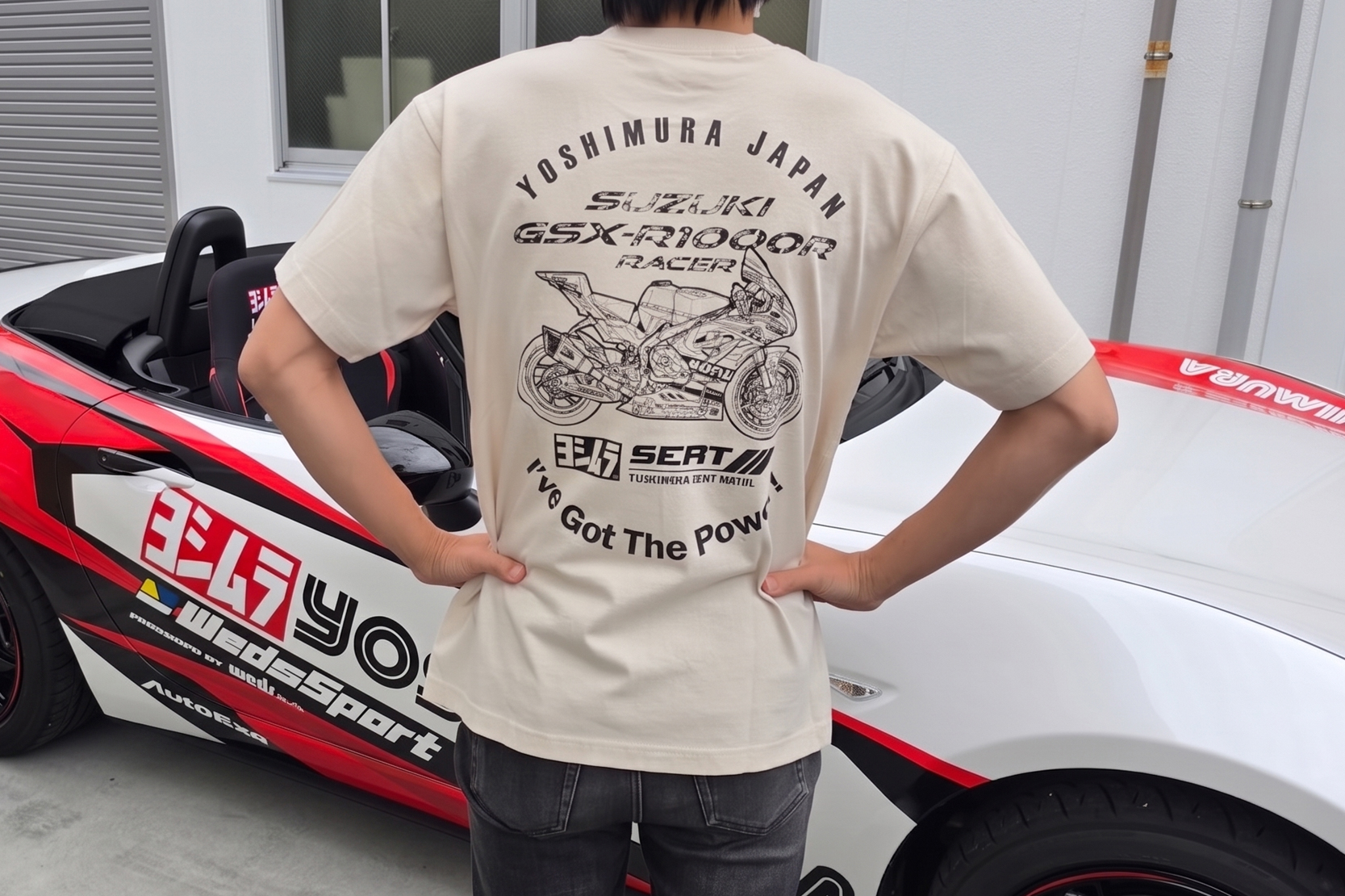 ヨシムラ Vintage Feel Tシャツ(GSX-R) | ヨシムラジャパン