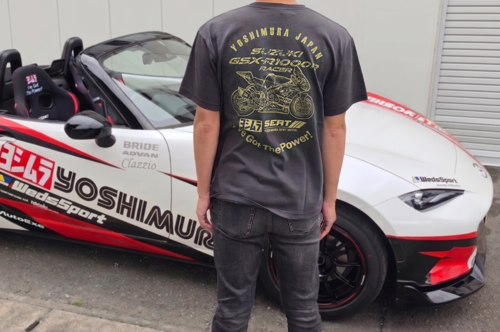 ヨシムラ Vintage Feel Tシャツ(GSX-R) | ヨシムラジャパン