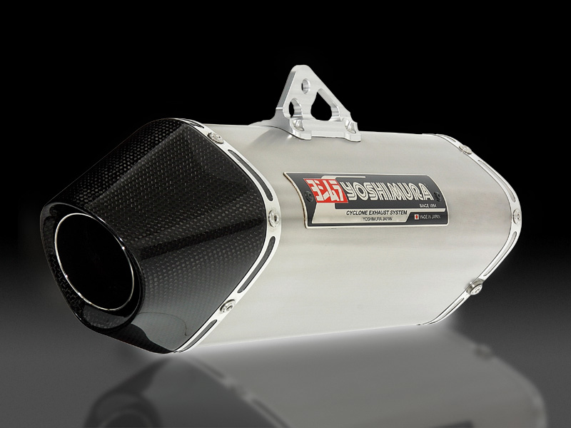 SLIP-ON TRI-OVAL CARBON END / EURO3 | Yoshimura Japan